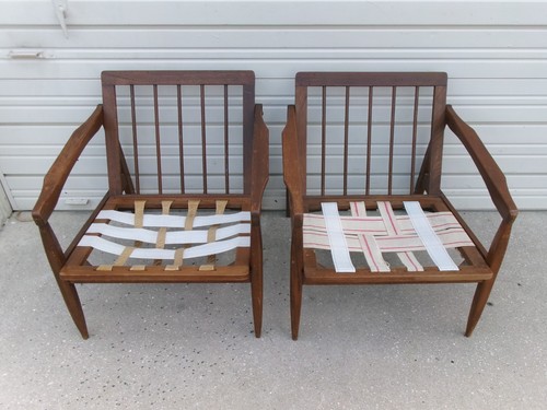 Vintage set lounge chairs - lounge,