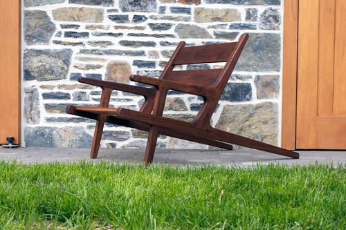 Danish modern lounge chair - modern,