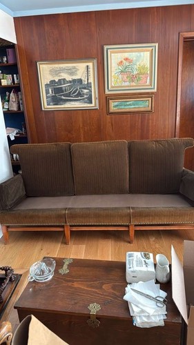 Danish modern tufted - modern, tuxedo
